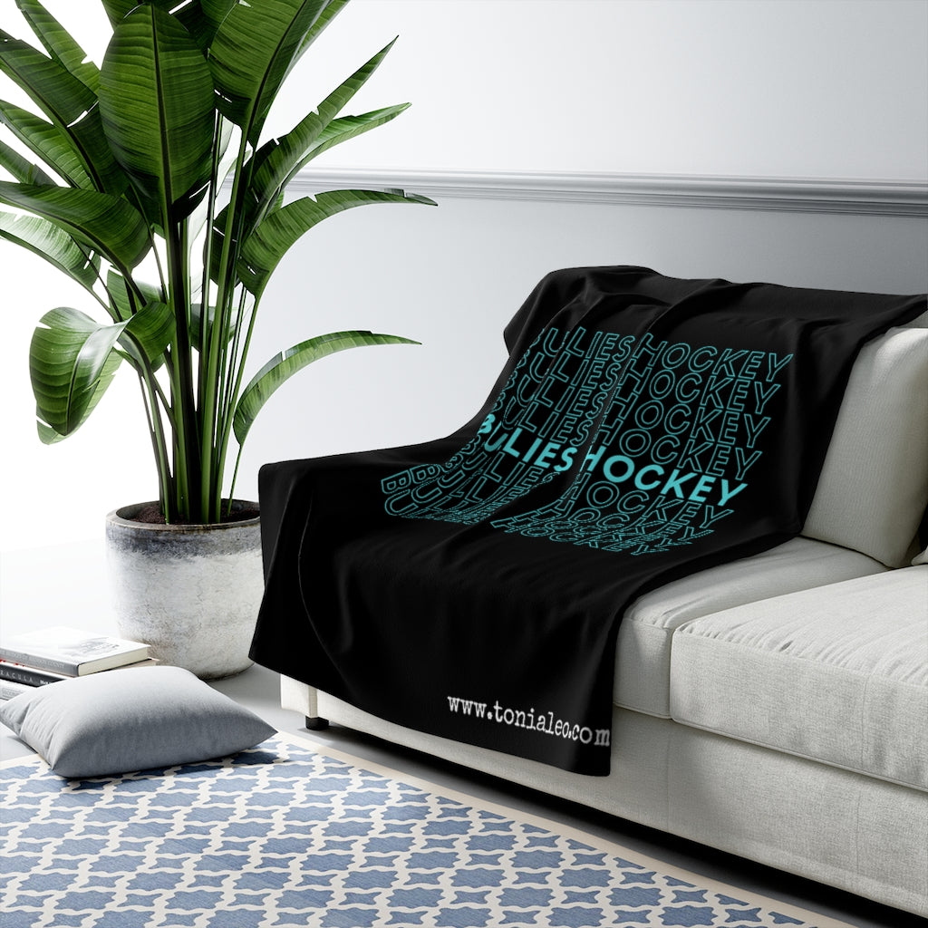 Bullies Sherpa Fleece Blanket