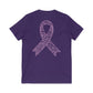 Unisex Jersey Short Sleeve V-Neck Tee