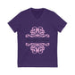 Unisex Jersey Short Sleeve V-Neck Tee