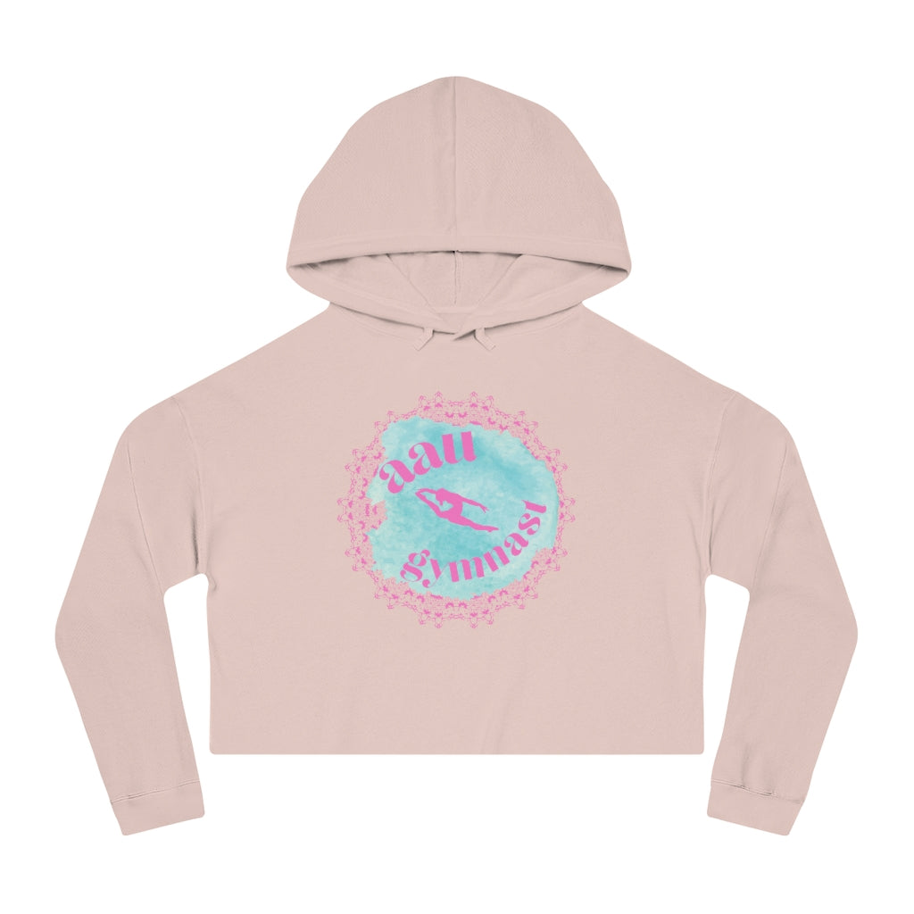 Women’s Cropped Hooded Sweatshirt - AAU Gymnasts