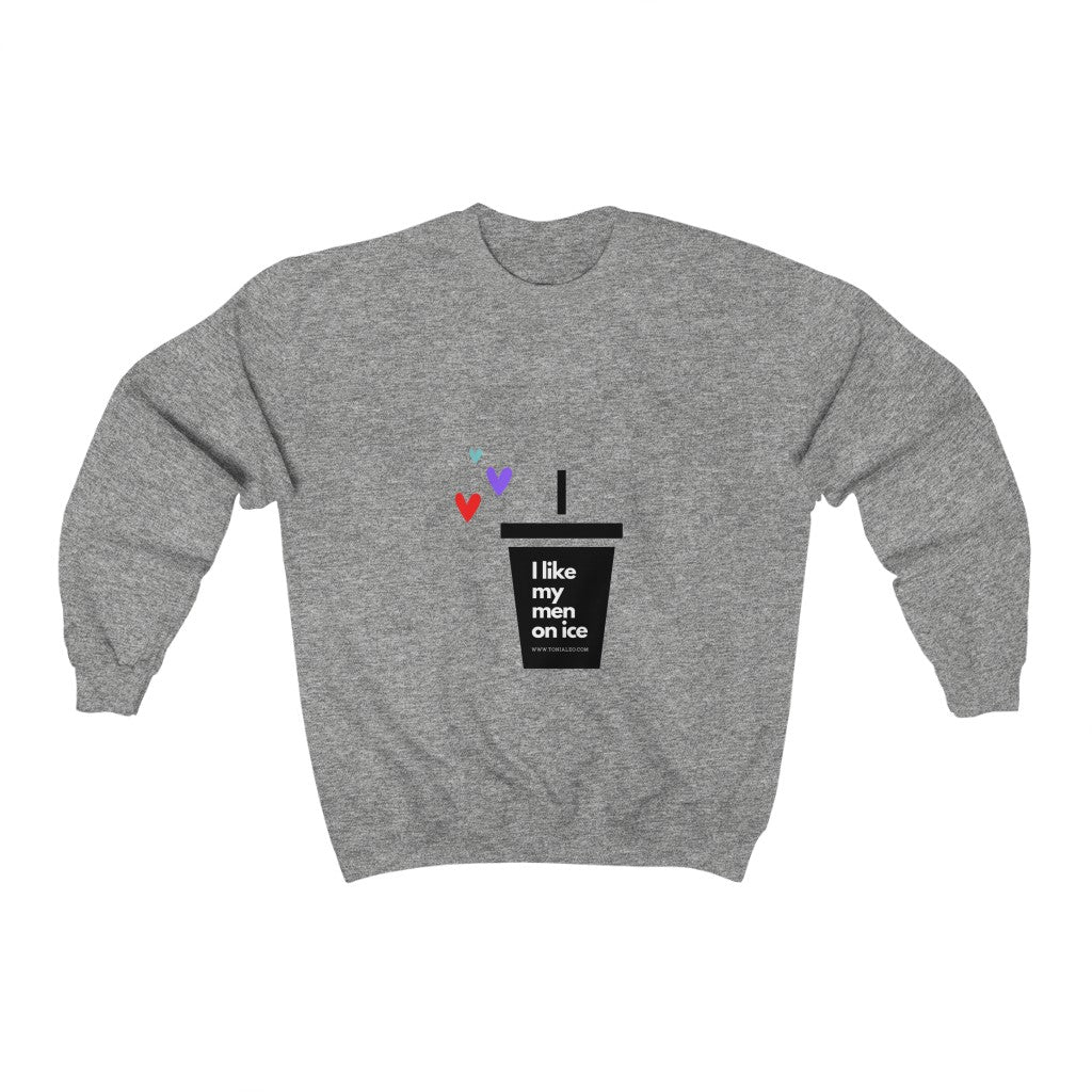 Men on Ice Crewneck Sweatshirt