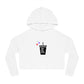 I like my men on ice cropped sweatshirt