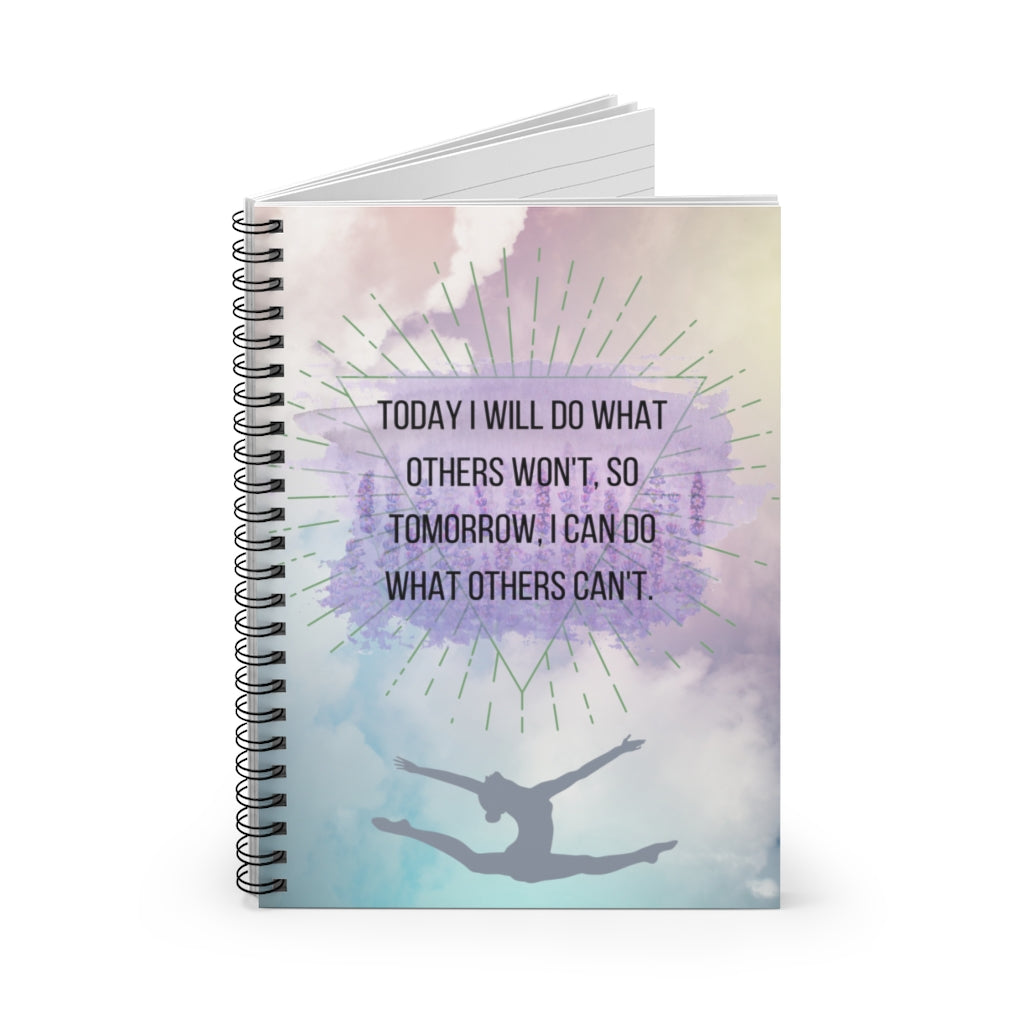 Gymnastics - Spiral Notebook - Ruled Line