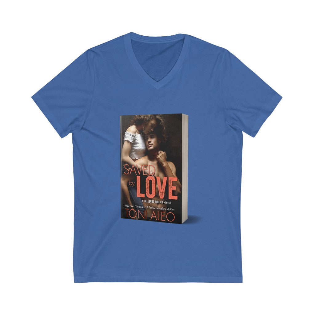 Sometimes you need a copy of Saved by Love on your shirt!