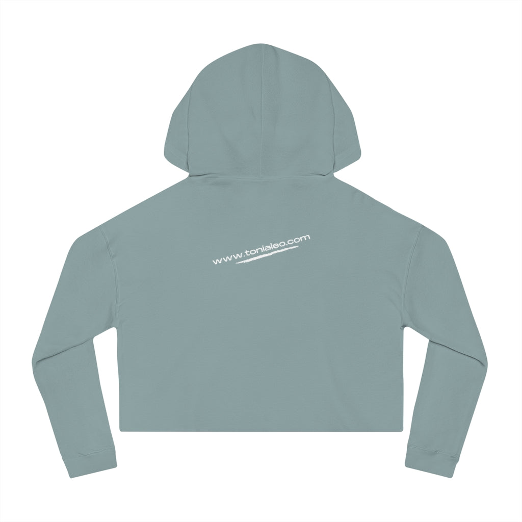 chasing dopamine cropped sweatshirt