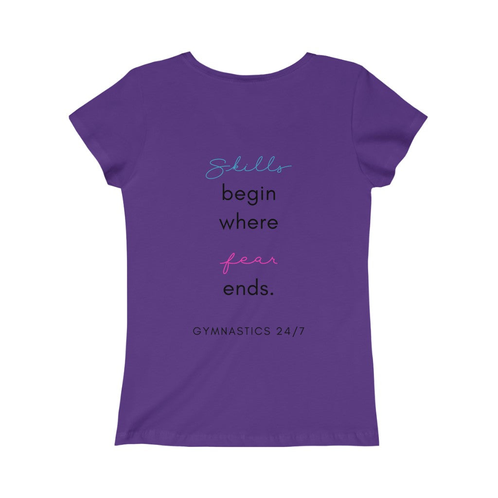 GIRLS - Gymnast Flowers Tee