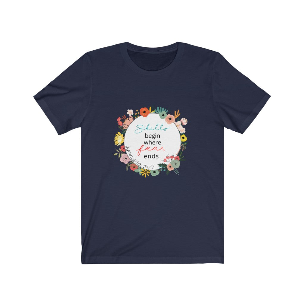 Unisex Short Sleeve Tee - Gymnastics 24/7