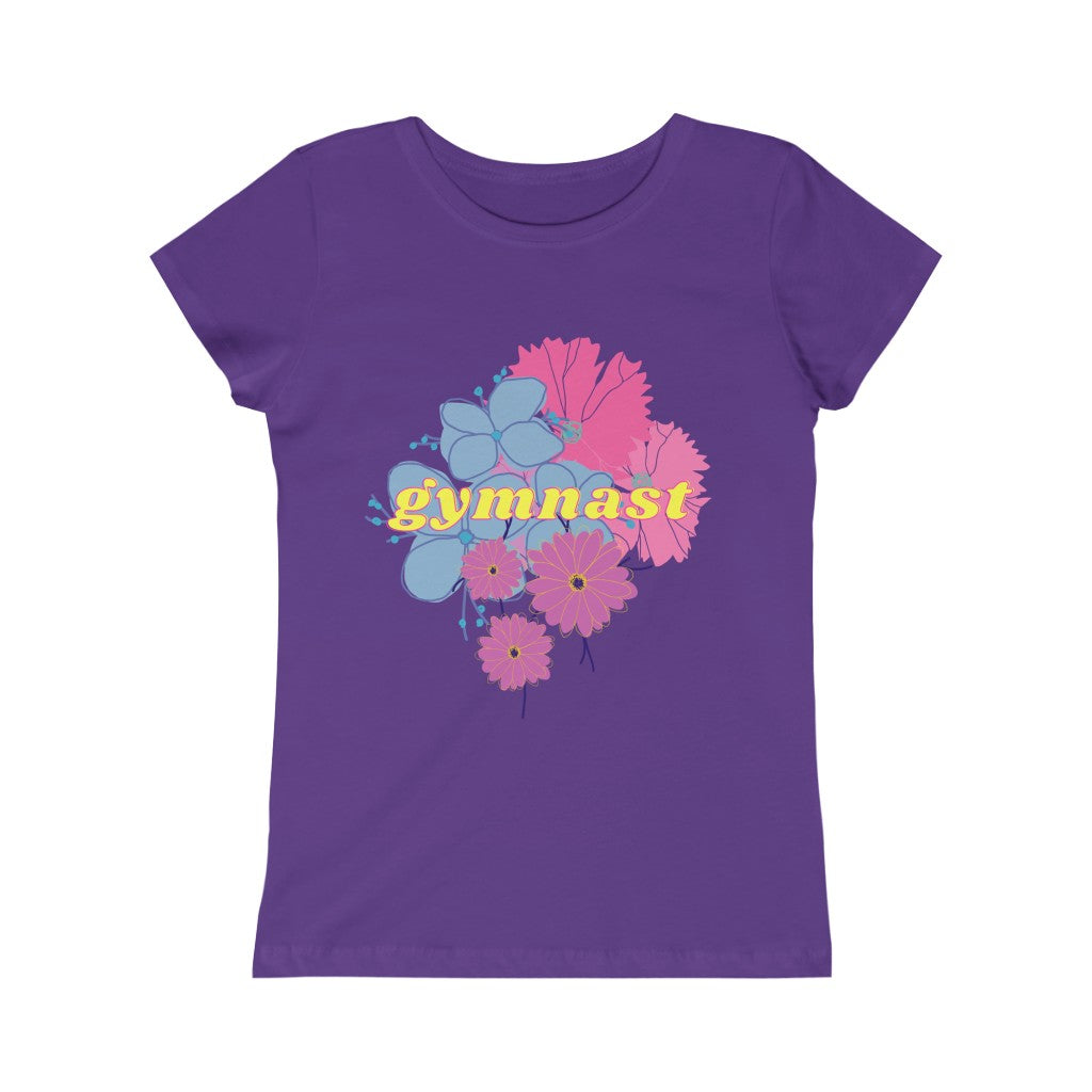 GIRLS - Gymnast Flowers Tee