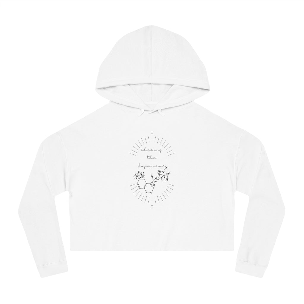 chasing dopamine cropped sweatshirt